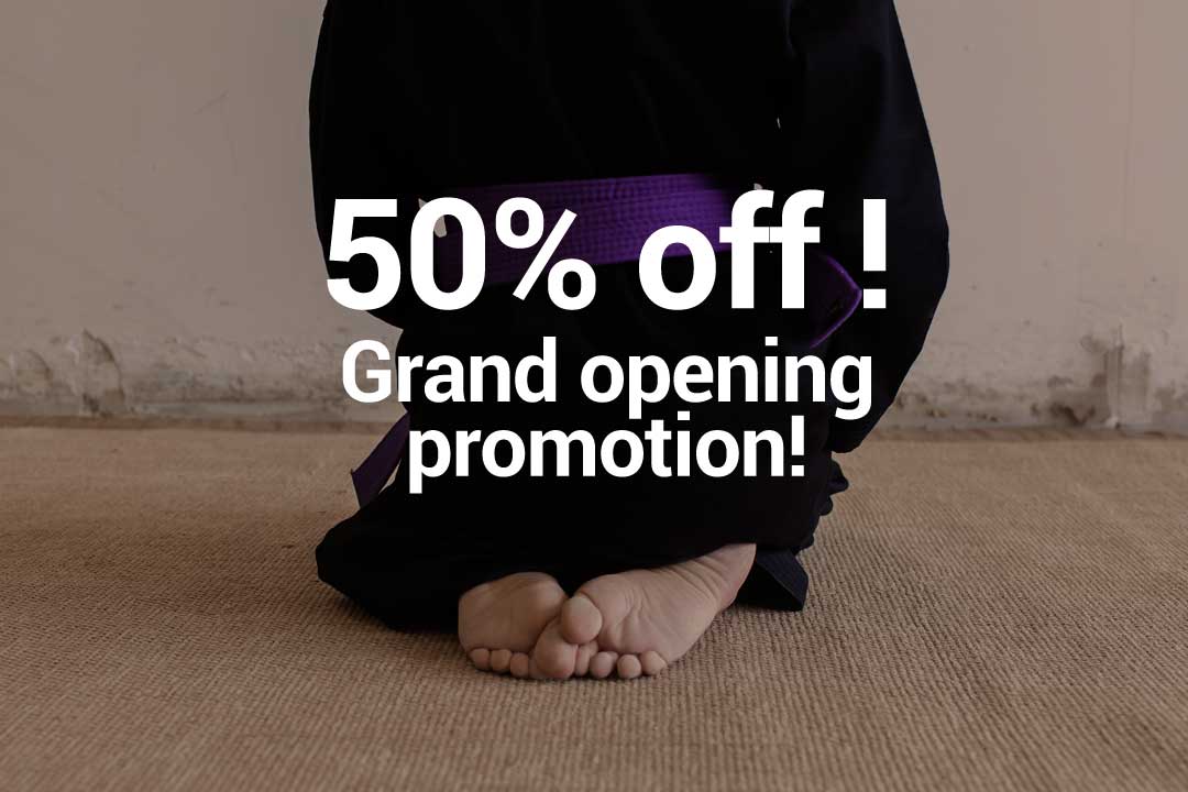 Grand opening promotion