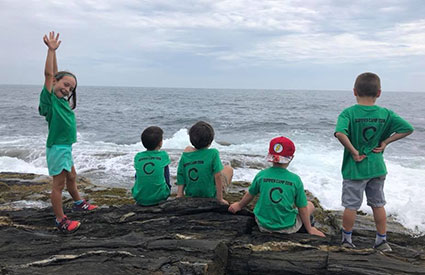 summer camp, Falmouth Maine