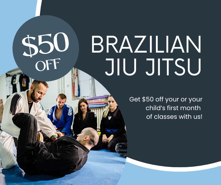 $50 off Jiu Jitsu
