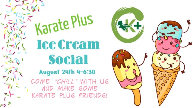 Karate Plus Ice Cream Social